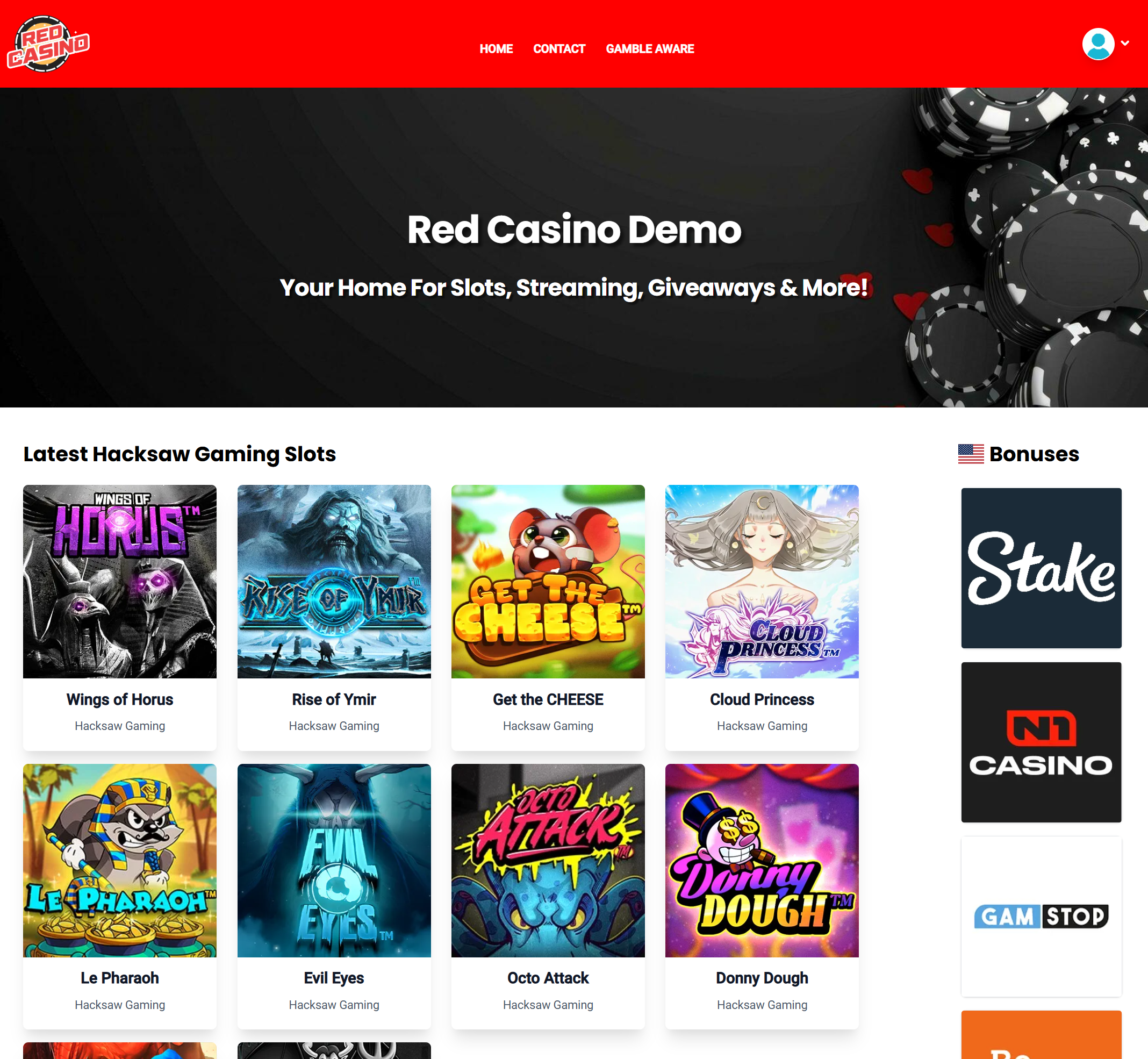 Example casino site you can create